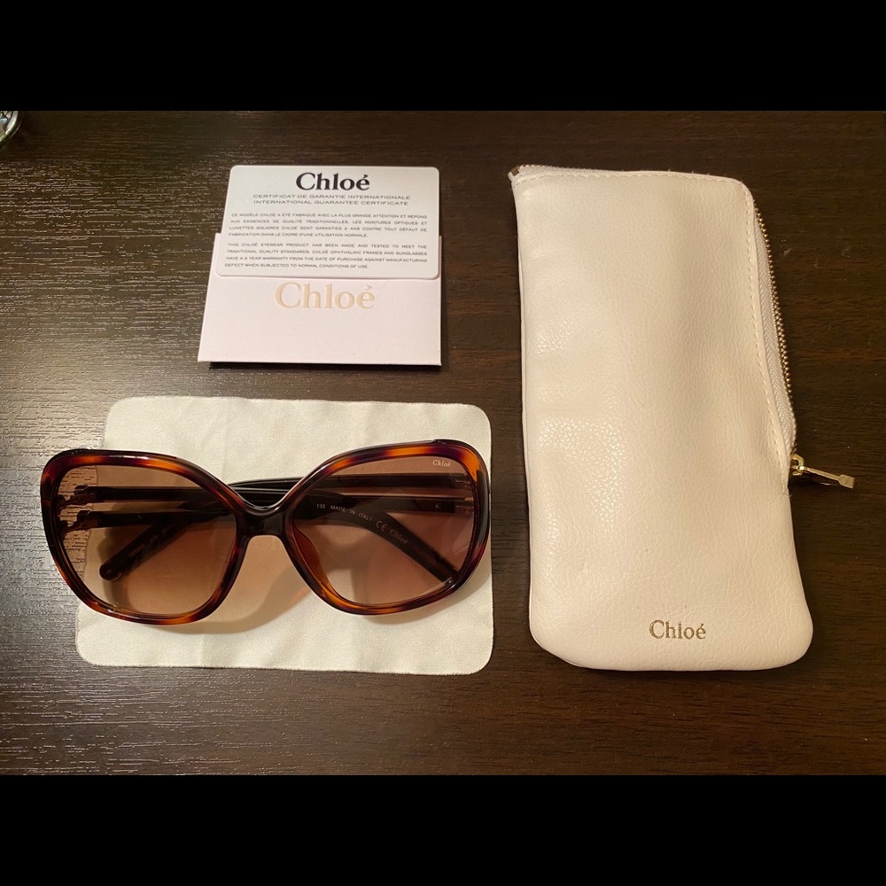 Chloé Tortoise Sunglasses
